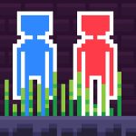 Stickman rojo y Stickman azul