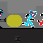 Stickman Huggy διαφυγής