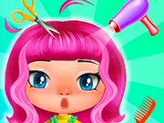 Frisyrer för skönhetssalongflickor